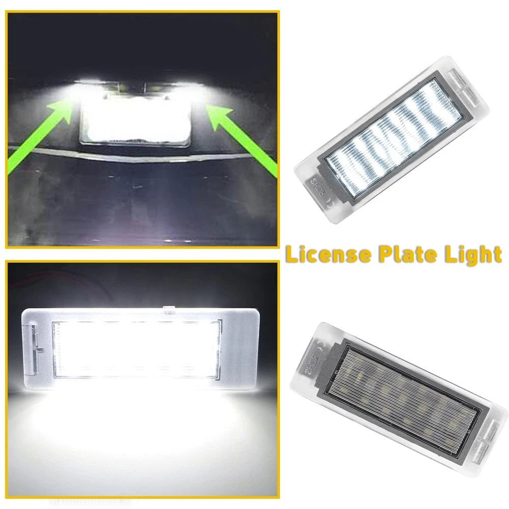 LED Tag Lamp for Buick Cadillac GMC Chevy CTS XTS Equinox (V)