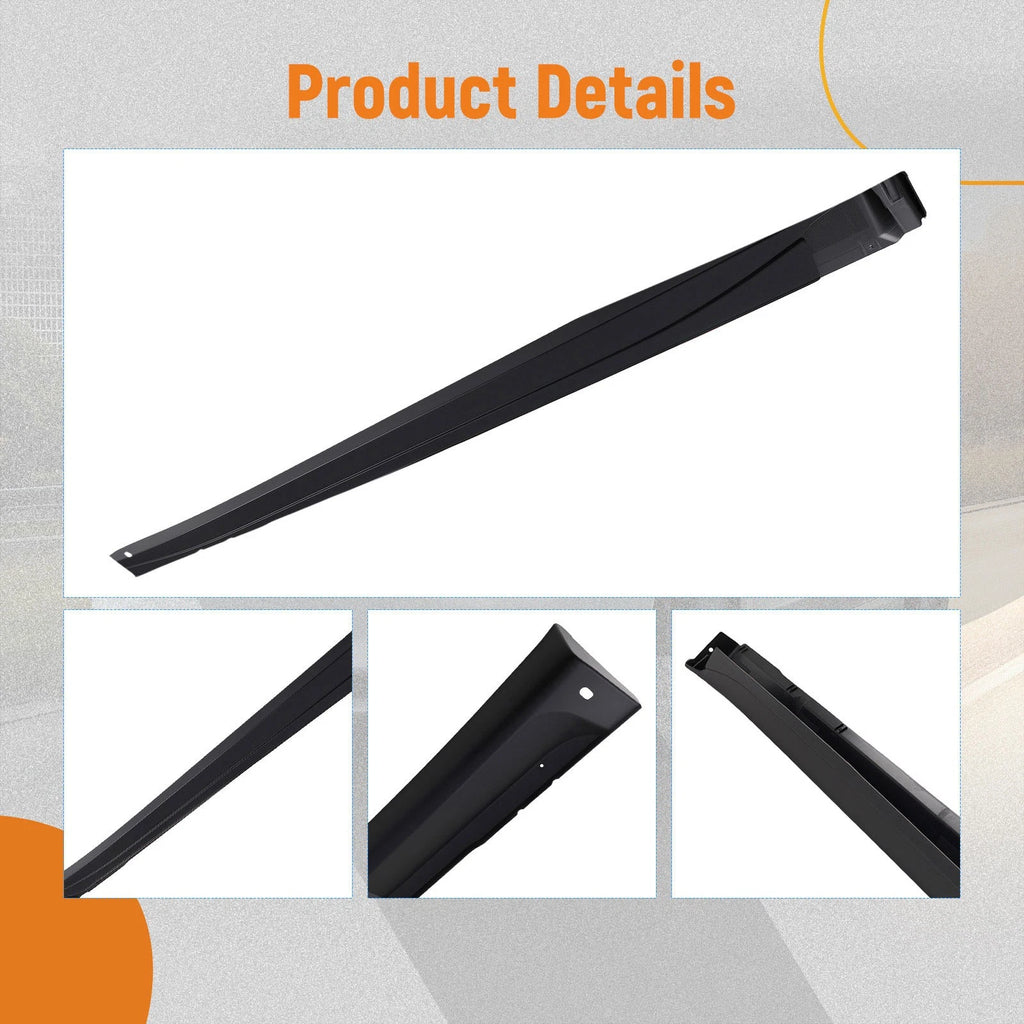 Body Side Skirt for Mitsubishi Outlander (2014–2020) 6512A421 Black Plastic