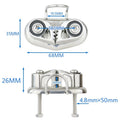 10mm Rope Cleat for Marine Use (316 Stainless Steel)