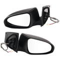 Rear View Mirror for Toyota Corolla (2014–2019) Black Power Adjust