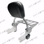 Adjustable Sissy Bar with Luggage Rack for Harley Touring (1997–2008)