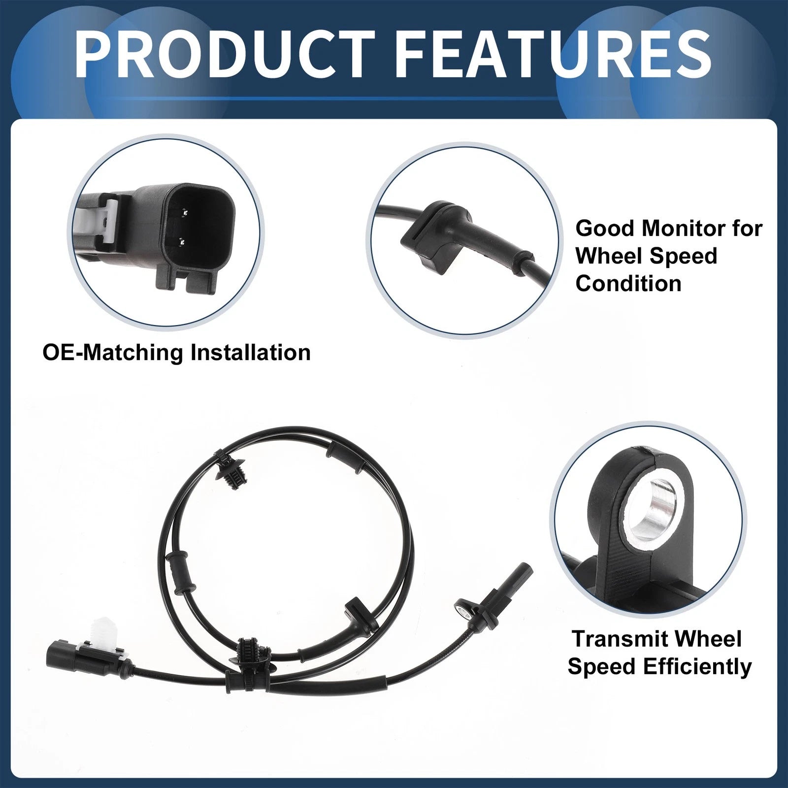 ABS Wheel Speed Sensor No.FL3Z2C190B for Ford F-150 (2015–2020)