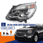 Projector Headlight for Chevrolet Equinox (2016–2017) Driver Side