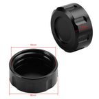 CNC Black Rear Brake Fluid Reservoir Cap for Honda ST125 Dax Z125 Monkey (2018–2023)