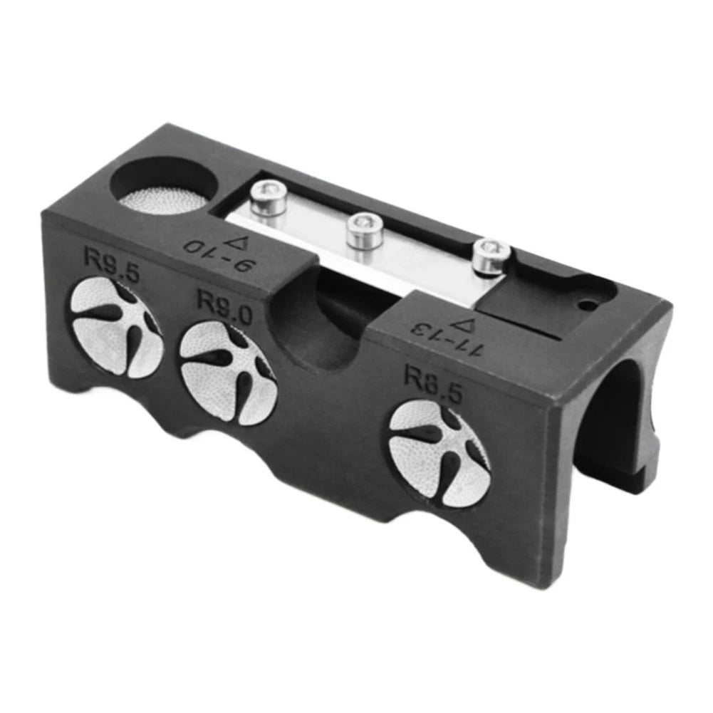 10 in 1 cue tip repair tool for pool cue shaping and grinding
