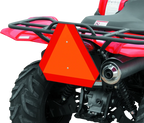 Safety Emblem for ATV (QuadBoss) - Orange
