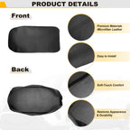 Center Console Lid Armrest Cover for Toyota RAV4 (2019–2023) Leather Trim Black