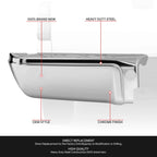 Chrome Driver Left Side Rear Bumper End for Ford F-250 SD (2008–2016)