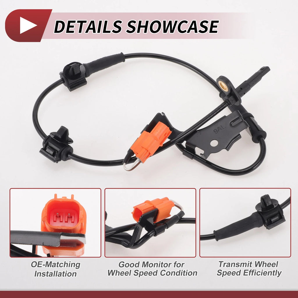 ABS Wheel Speed Sensor No. 57455S9A013 for Honda CR-V (2002–2006) Front Left