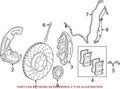 Front Wheel Bearing and Hub Assembly for Mercedes-Benz SL400 (2015)