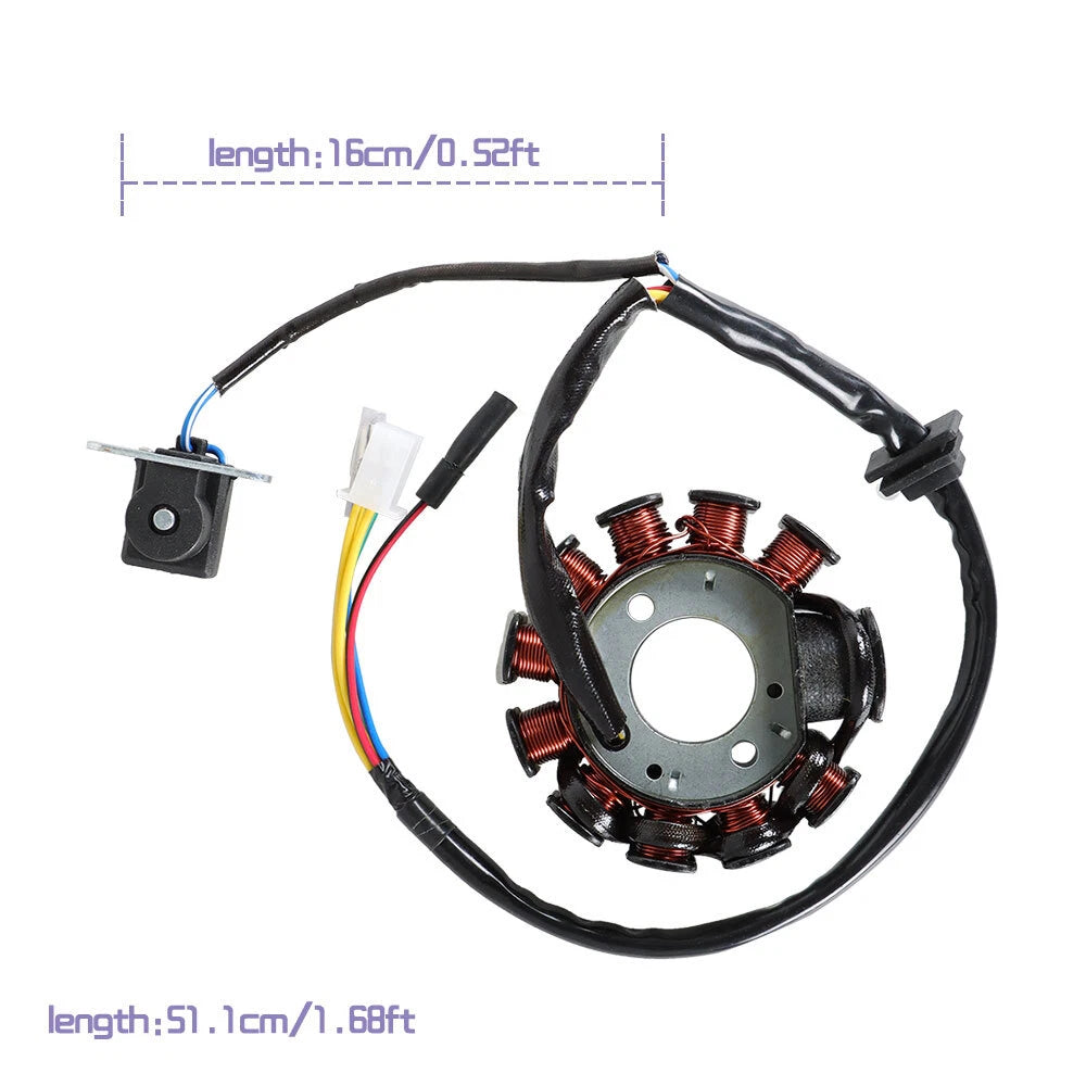 Magneto Stator for GY6 125cc 150cc Scooter ATV Go Kart
