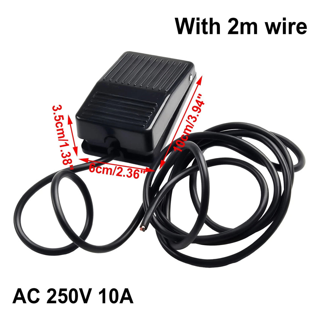 Power Foot Pedal Switch for Industrial Applications (Flame Retardant)