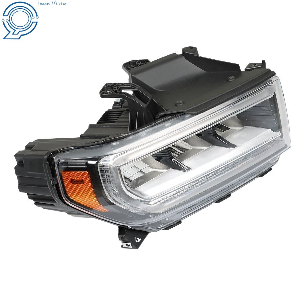 Full LED Headlight for GMC Acadia AT4 (2020-2023) Chrome Clear