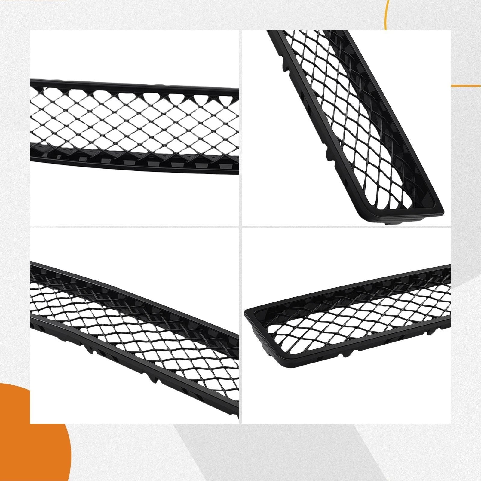 Front Bumper Grille Set for Chevy Avalanche Tahoe (2007–2014) 15835084 15946154