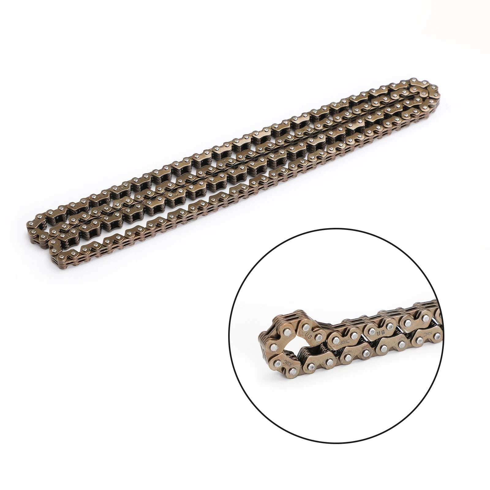 Cam Chain 158 Links for Kawasaki KLR250 (1990–2005), KL250 (1985–1989), KSF250 Mojave (1987–2004)