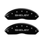 Set of 4 Gloss Black Caliper Covers for 1997-2004 Ford Mustang by MGP