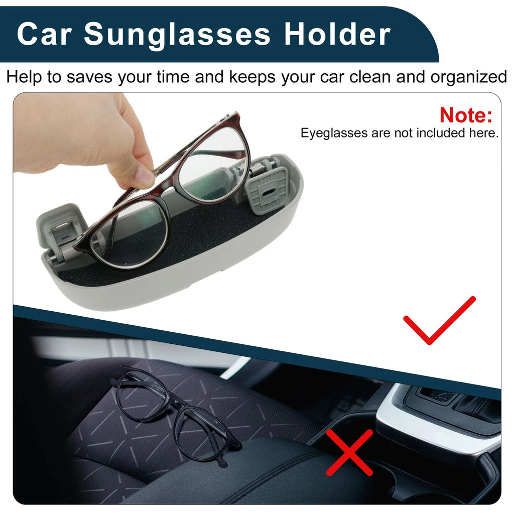 Sunglasses Case for Ford Focus MK4 ST (2018–2025) Gray Set of 1