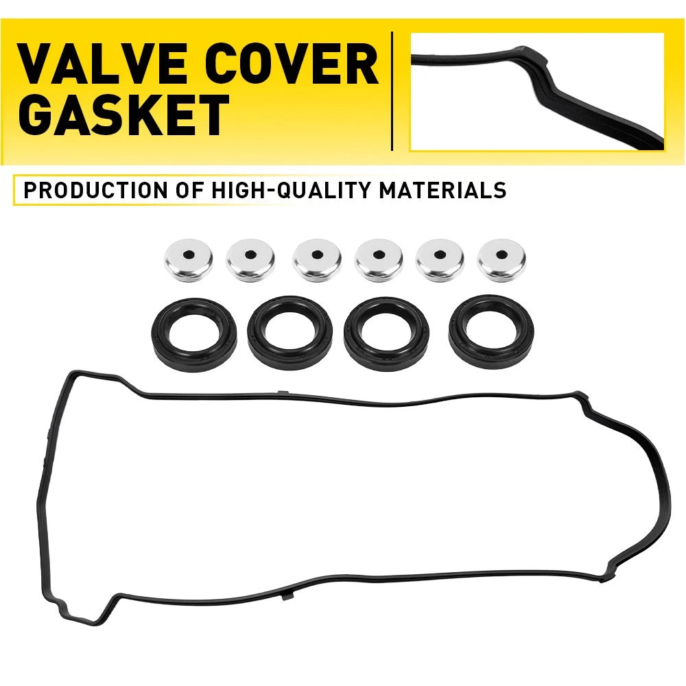 Set of 2 Valve Cover Gaskets for Honda CR-V (2002–2013) & Acura TSX (2004–2009)