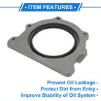 1 Pc Crankshaft Oil Seal with Flange for Mercedes-Benz C250 SLK250 (2012–2015) No. 2710140004