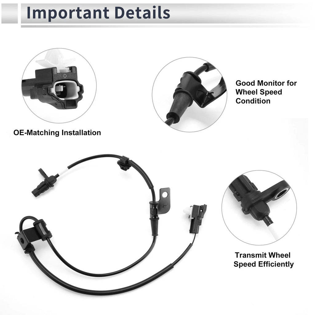 ABS Wheel Speed Sensor No. 598103S900 for Hyundai Sonata (2011–2012)