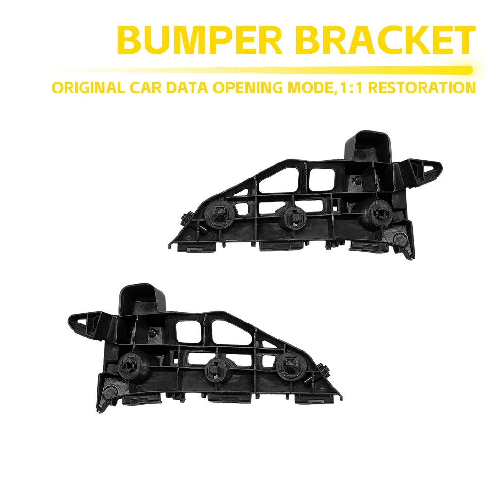 Set of 2 Front Bumper Support Brackets for Toyota Prius V (2012–2018)