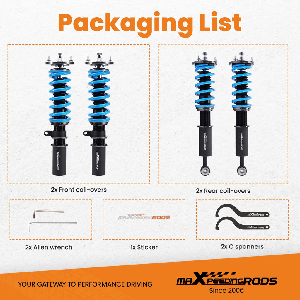 Coilovers for BMW 5-Series Sedan RWD (2004-2010)