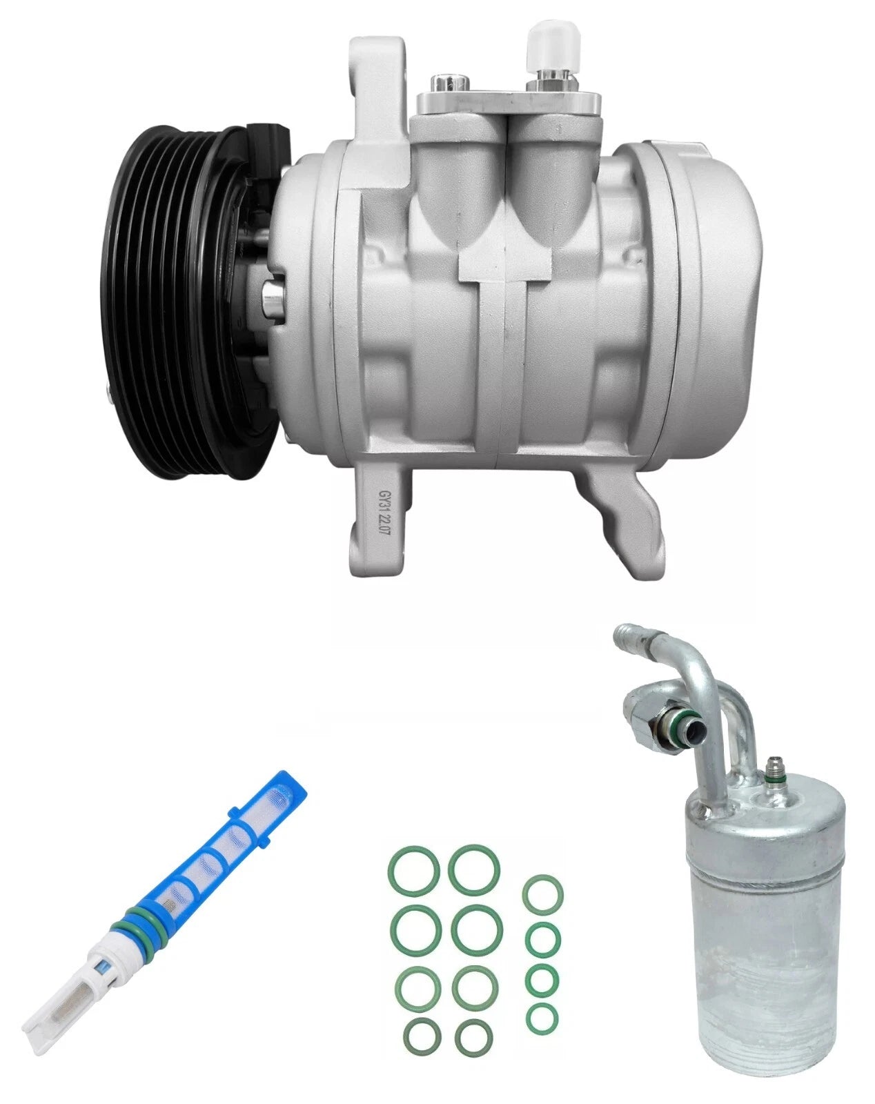 AC Compressor Kit Replacement for Ford Mustang 3.8L 5.0L (1984-1984)