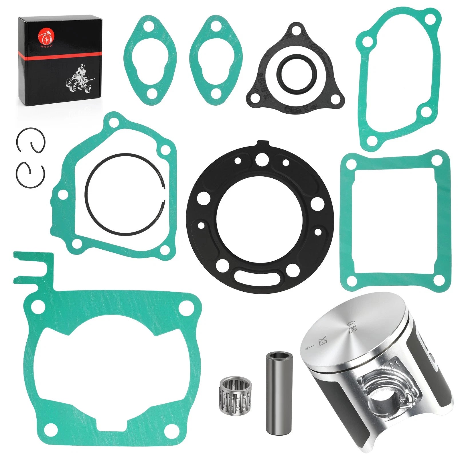 54mm Piston Rings & Gaskets Set for Honda CR125R (1992–1999)