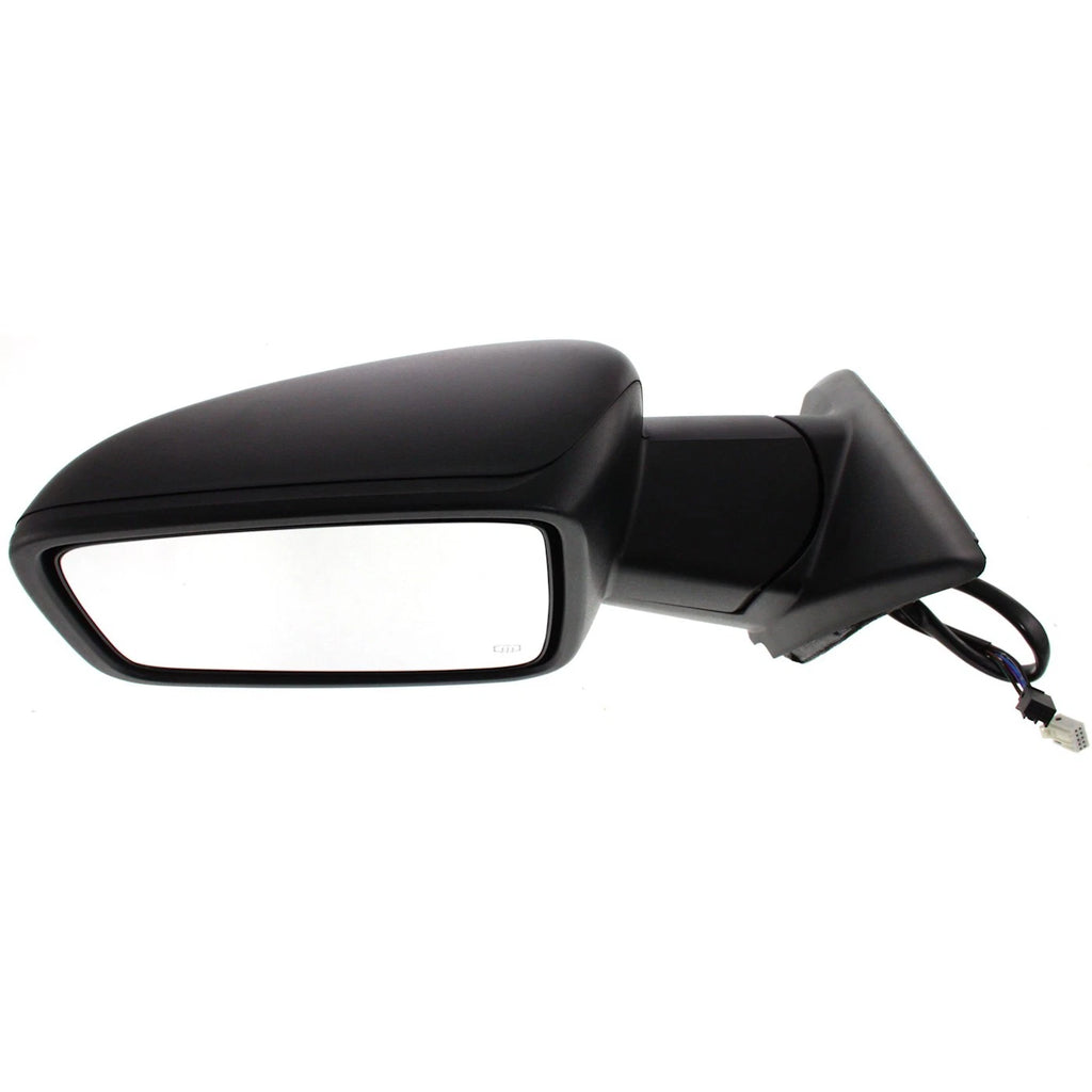 Driver Side Mirror for Ram 1500 (2011–2012) with Signal Light, Textured Black
