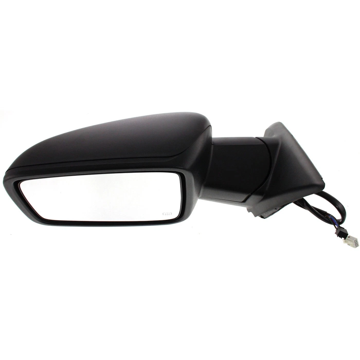 Driver Side Mirror for Ram 1500 (2011–2012) with Signal Light, Textured Black