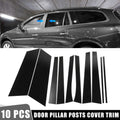 10 Pcs Door Cover Panel Trim Stickers for Buick Enclave (2008–2017)