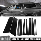 10 Pcs Door Cover Panel Trim Stickers for Buick Enclave (2008–2017)