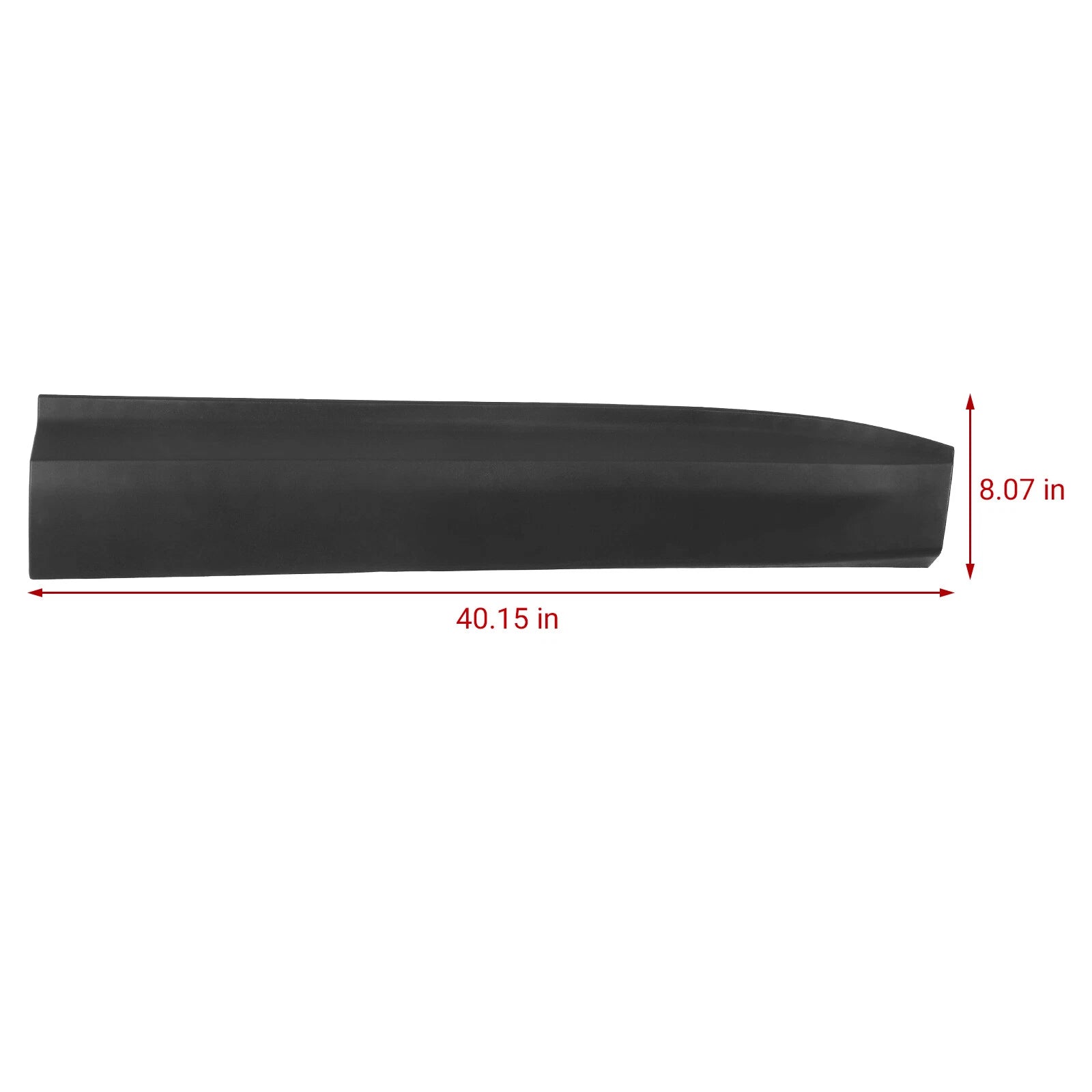 Set of 2 Front & Rear Right Door Lower Molding Garnish for Hyundai Santa Fe (2013–2018)