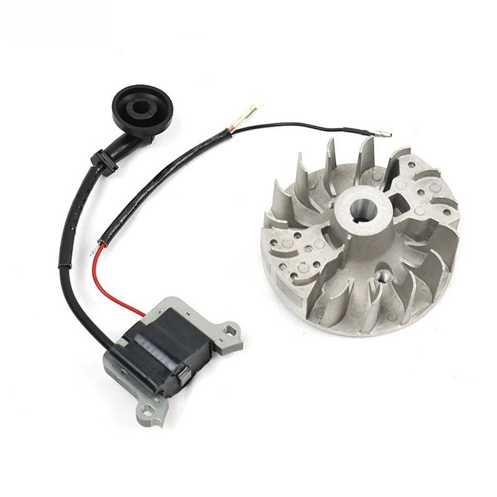Ignition Coil with Flywheel for 43cc 52cc Tools (Compatible with 40-5 44-5)