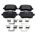 Set of 4 Rear Disc Brake Pads for Audi A3 (2008–2012) 1K0 698 451 H