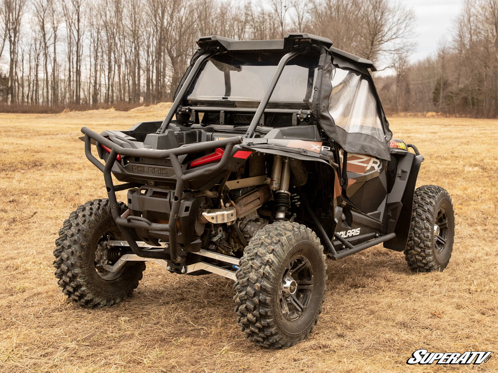 Vented Rear Windshield for Polaris RZR XP Turbo (2016–2021)