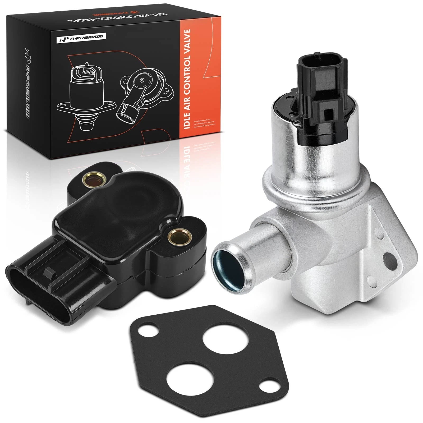 2X Idle Air Control Valve & Throttle Position Sensor for Ford 