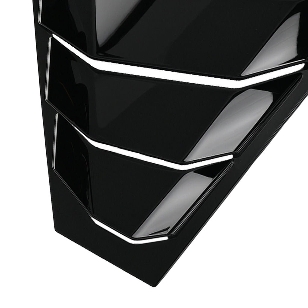 Gloss Black Side Window Louvers for Nissan Altima (2019–2023)