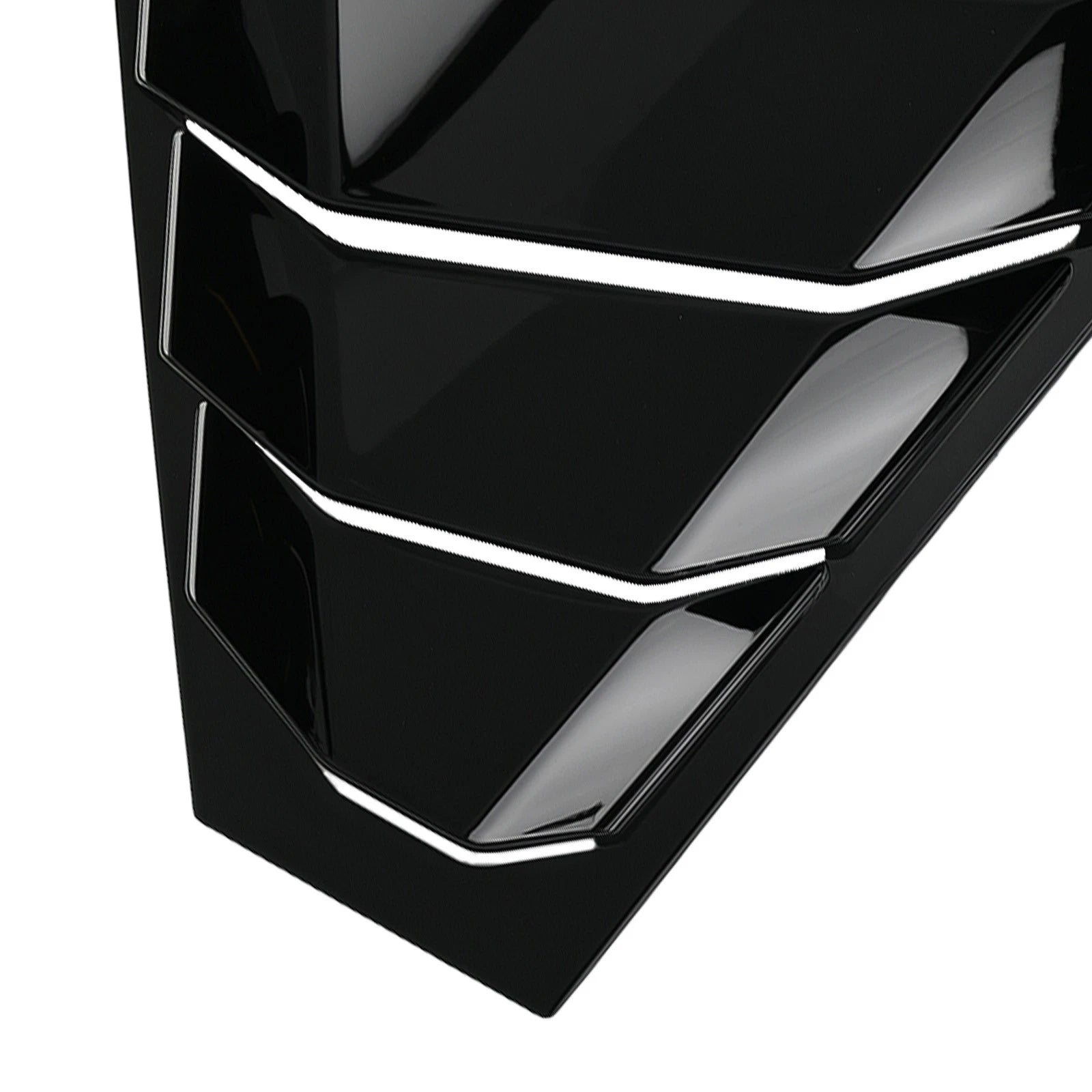 Gloss Black Side Window Louvers for Nissan Altima (2019–2023)