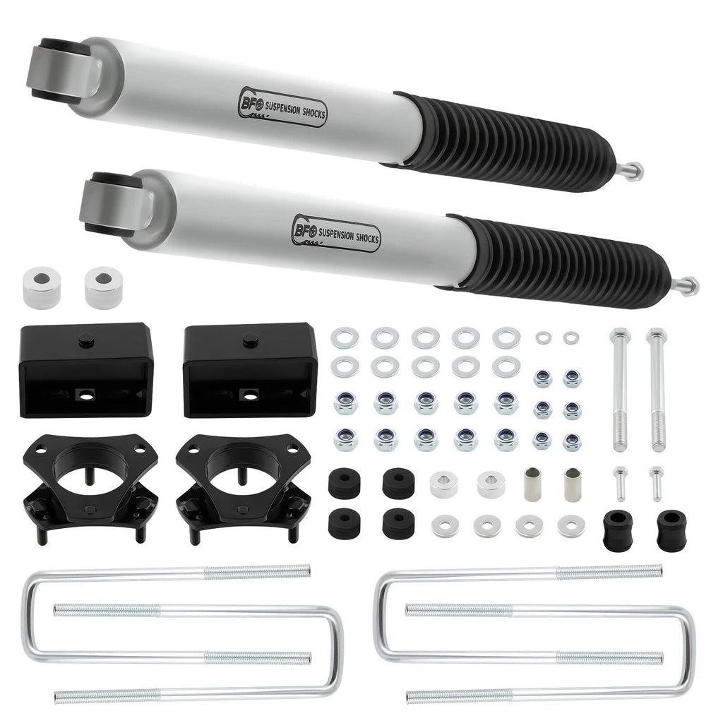 3" Lift Kit with Extended Shocks for Toyota Tacoma 6-LUG (2005–2023)