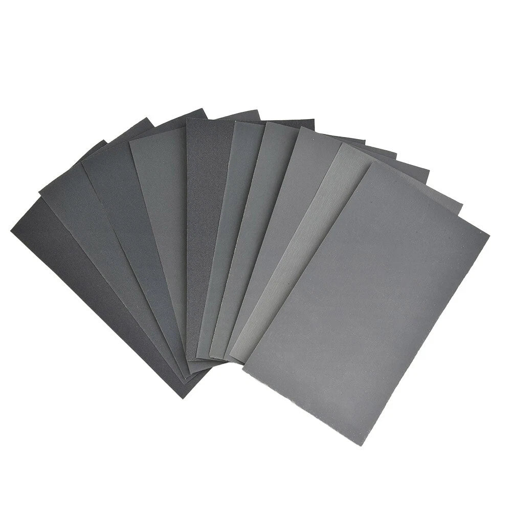 Set of 15 Grit Sandpaper (400-2500) Wet/Dry for Automotive Finishing