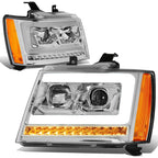 LED Sequential Signal Headlight Lamps for Tahoe Suburban (2007–2014)