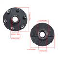 2 Pack Trailer Hub Kit for 3500 lbs. #84 Spindle (Fits 6 on 5.5")