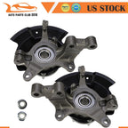 2X Front Wheel Hub Bearing Knuckle Assembly for Ford Edge Lincoln MKX (2007–2010)