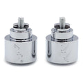 Chrome Bar Ends Hand Grip Handlebar End Caps for Honda CBR 600RR (2003–2013)