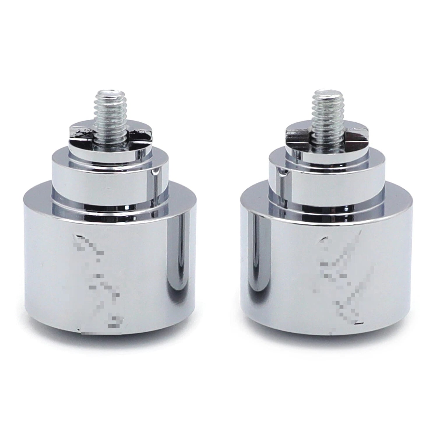 Chrome Bar Ends Hand Grip Handlebar End Caps for Honda CBR 600RR (2003–2013)