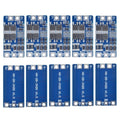 10PCS Protection Board 7.4V 10A with Overcharge Discharge Protection