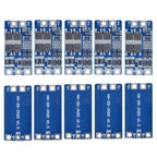 10PCS Protection Board 7.4V 10A with Overcharge Discharge Protection