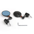 7/8" Round Moto Mirrors for Most Motorcycles (Universal Fit)