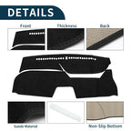 Dashboard Cover Mat for Honda FREED GB5/6/7/8 (2016-2024) Black Protector Pad